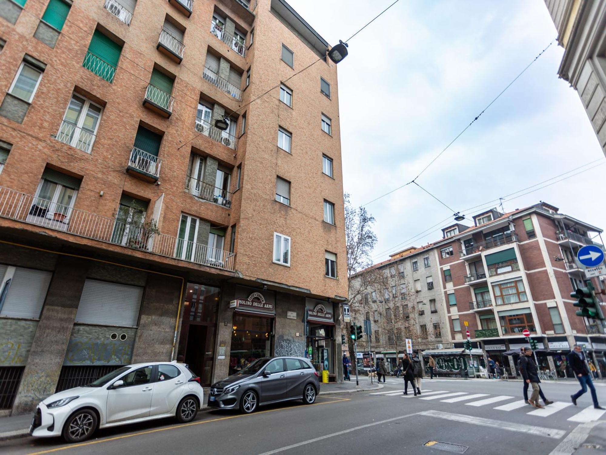 The Best Rent - Cozy Two-Bedroom Apartment Near Colonne S Lorenzo Milán Exterior foto